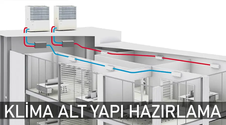Ataşehir klima alt yapı hazırlama